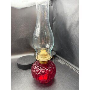 Moon & Star Hurricane Oil Lamp